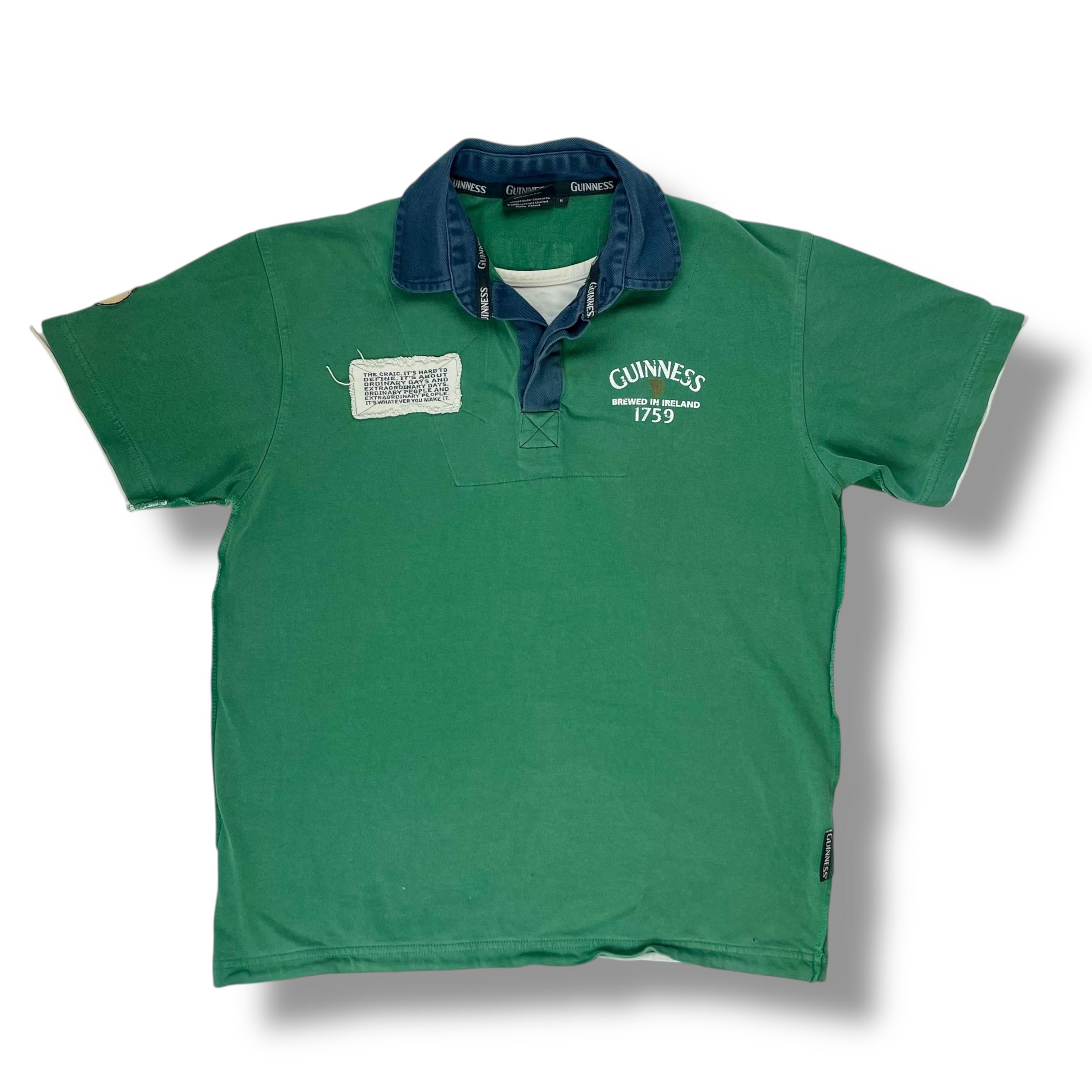 Vintage Guenness Rugby Polo