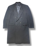 Vintage Wool-Cashmere Double Breasted Overcoat