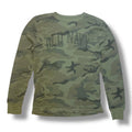 Vintage Camo Thermal-Knit Long-Sleeve T-Shirt