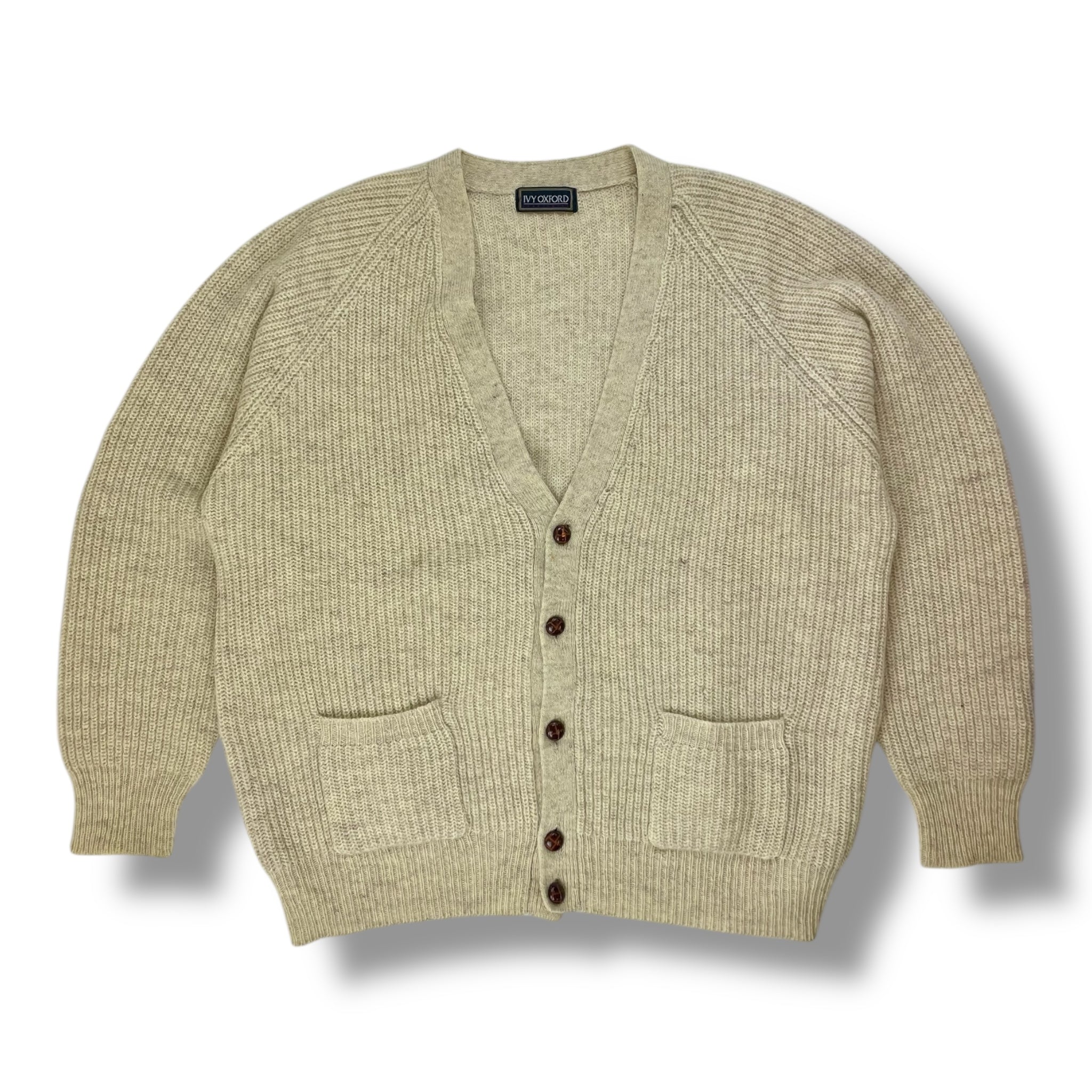 Vintage Iny Oxford Knitted Cardigan