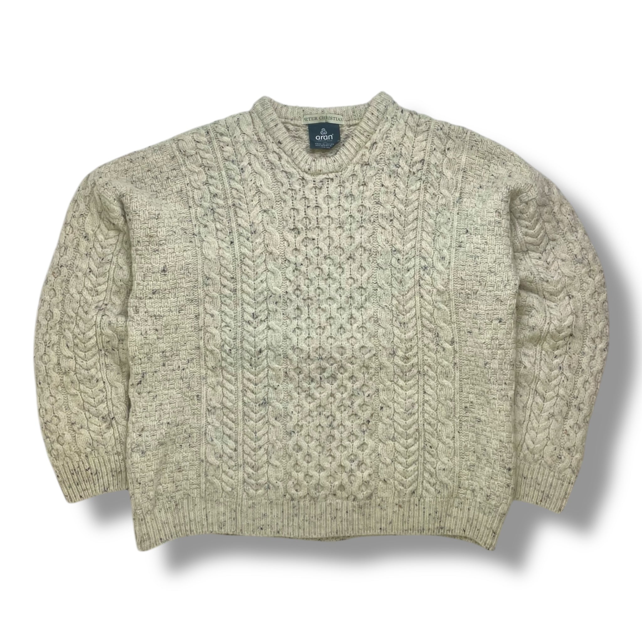 Vintage Aran Knitted Sweater