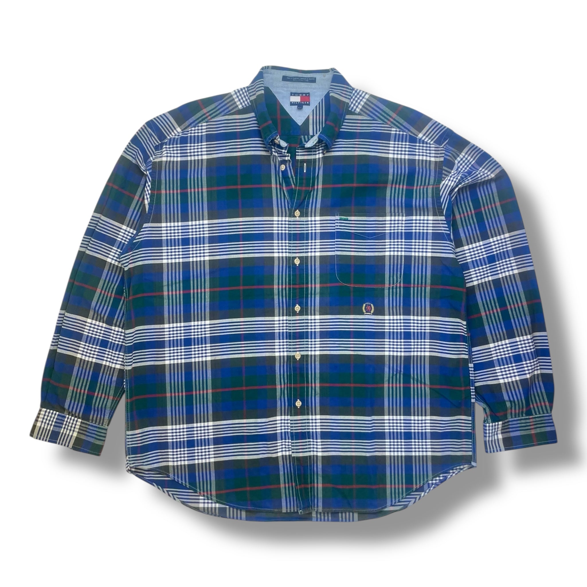 Vintage Plad Tommy Hilfiger Shirt