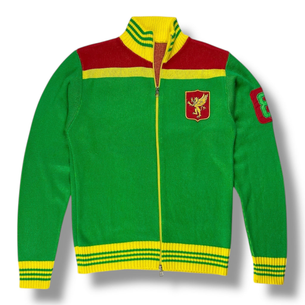 Vintage Portugal Knitted Zip-up Cardigan