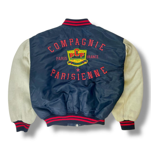Vintage 80s Parisienne Varsity Jacket