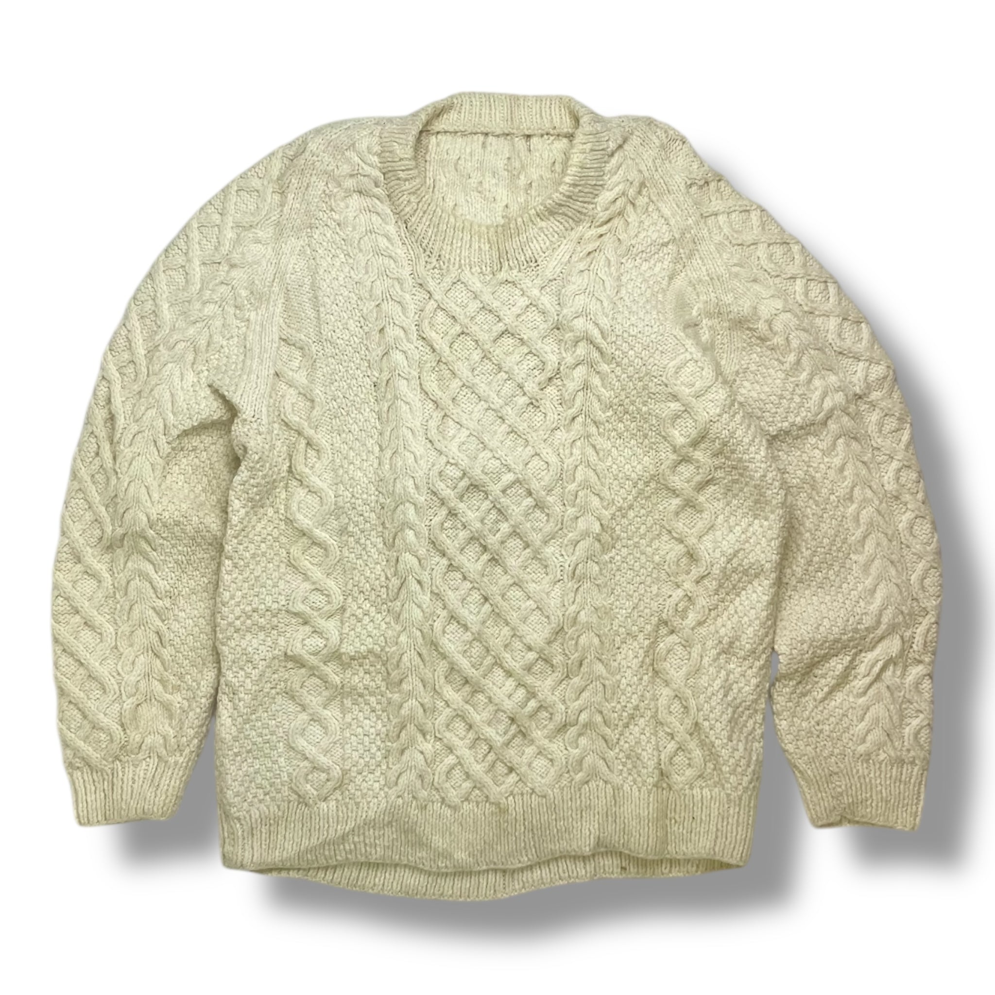 Vintage Aran Knitted Sweater