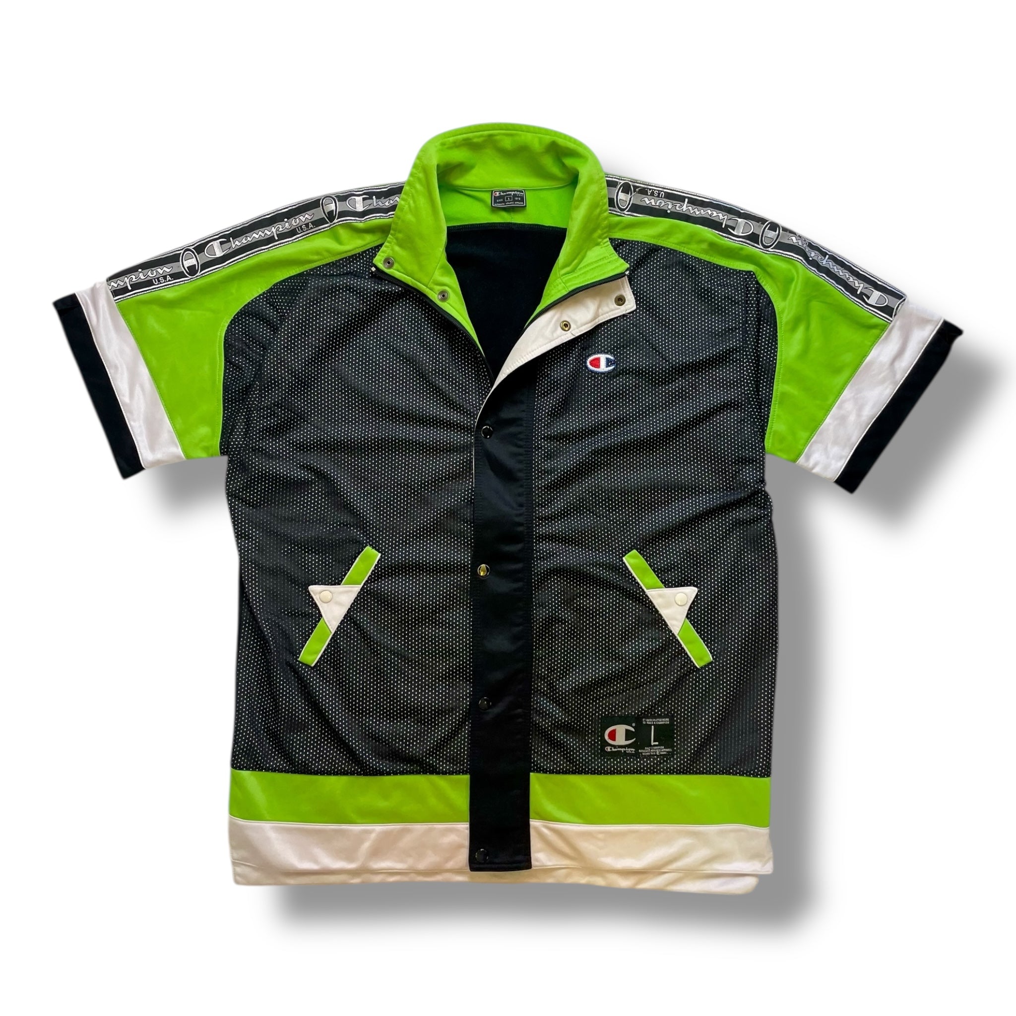 Vintage 90s Champion Basket Tracksuit Jacket