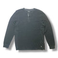 Vintage Levis Waffle-Knit Henley Long Sleeve