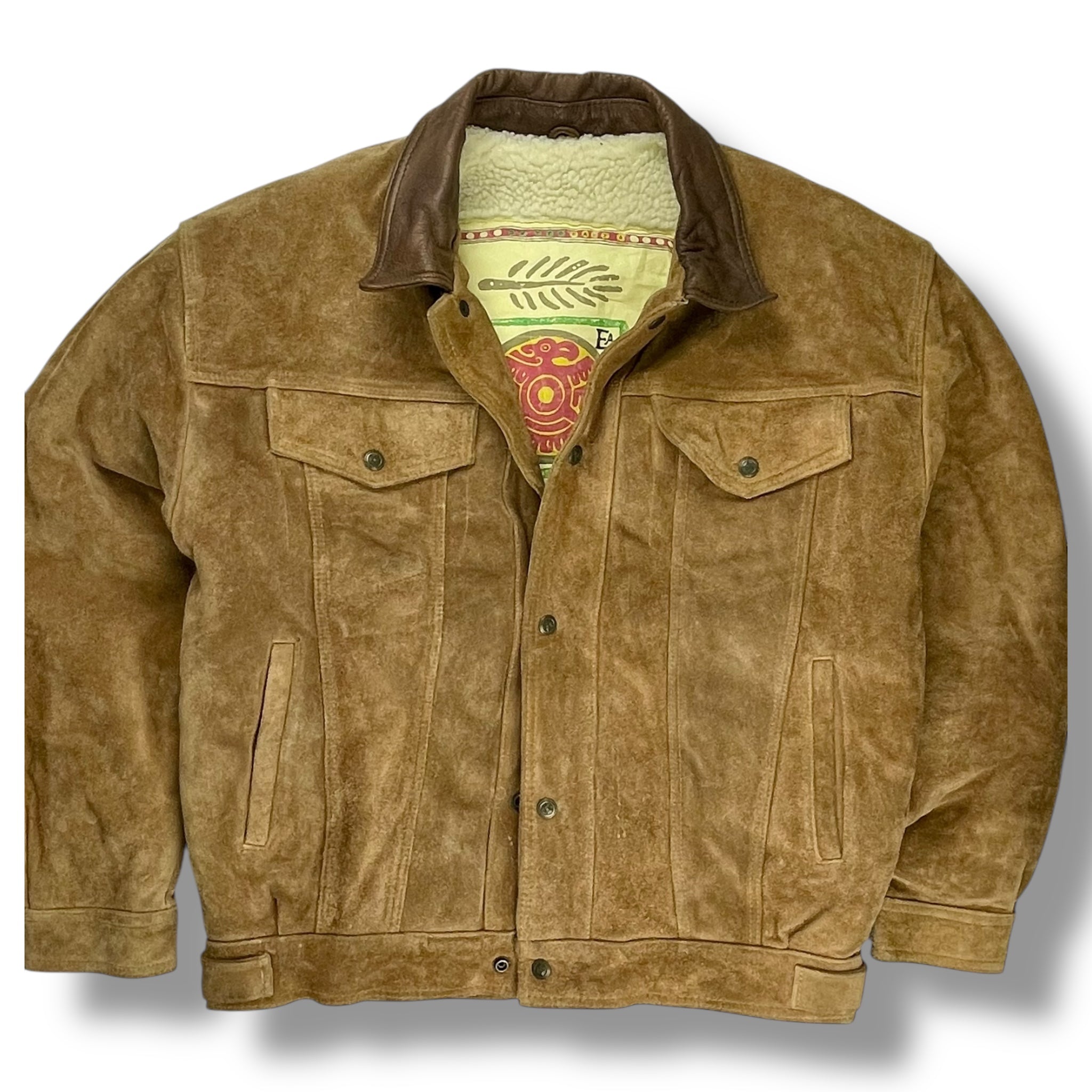 Vintage Suede Leather Jacket