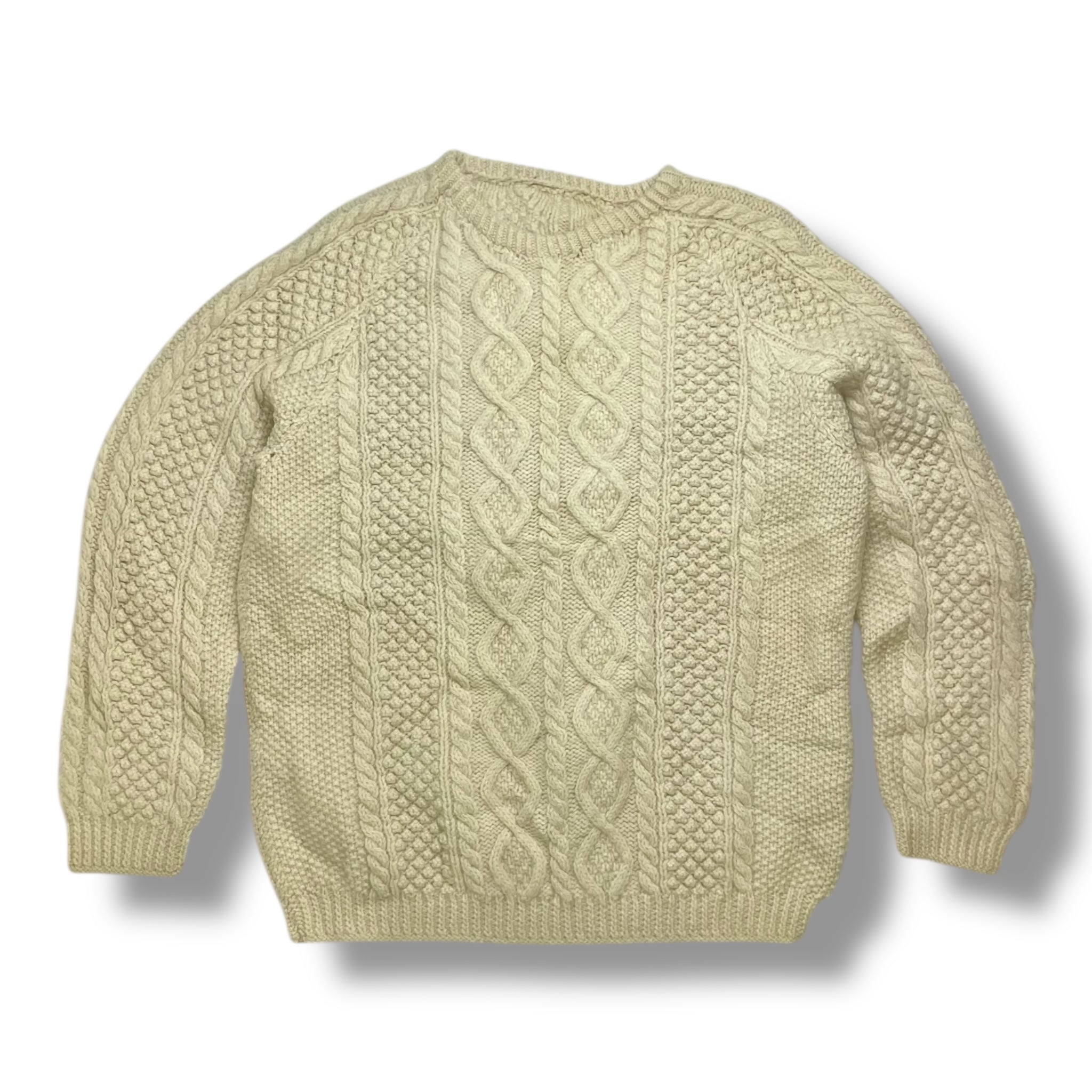 Vintage Aran Knitted Sweater