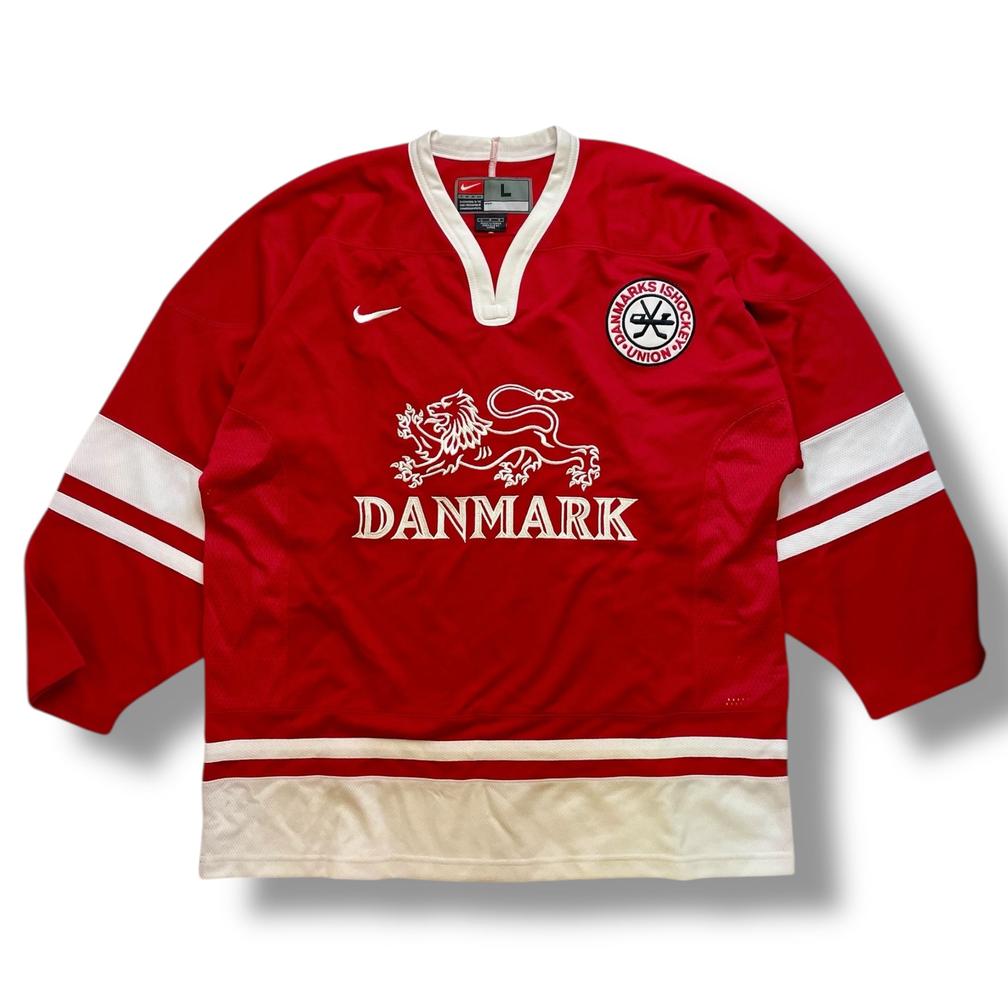 Vintage 94/96 Nike Denmark Ice Hockey Jersey