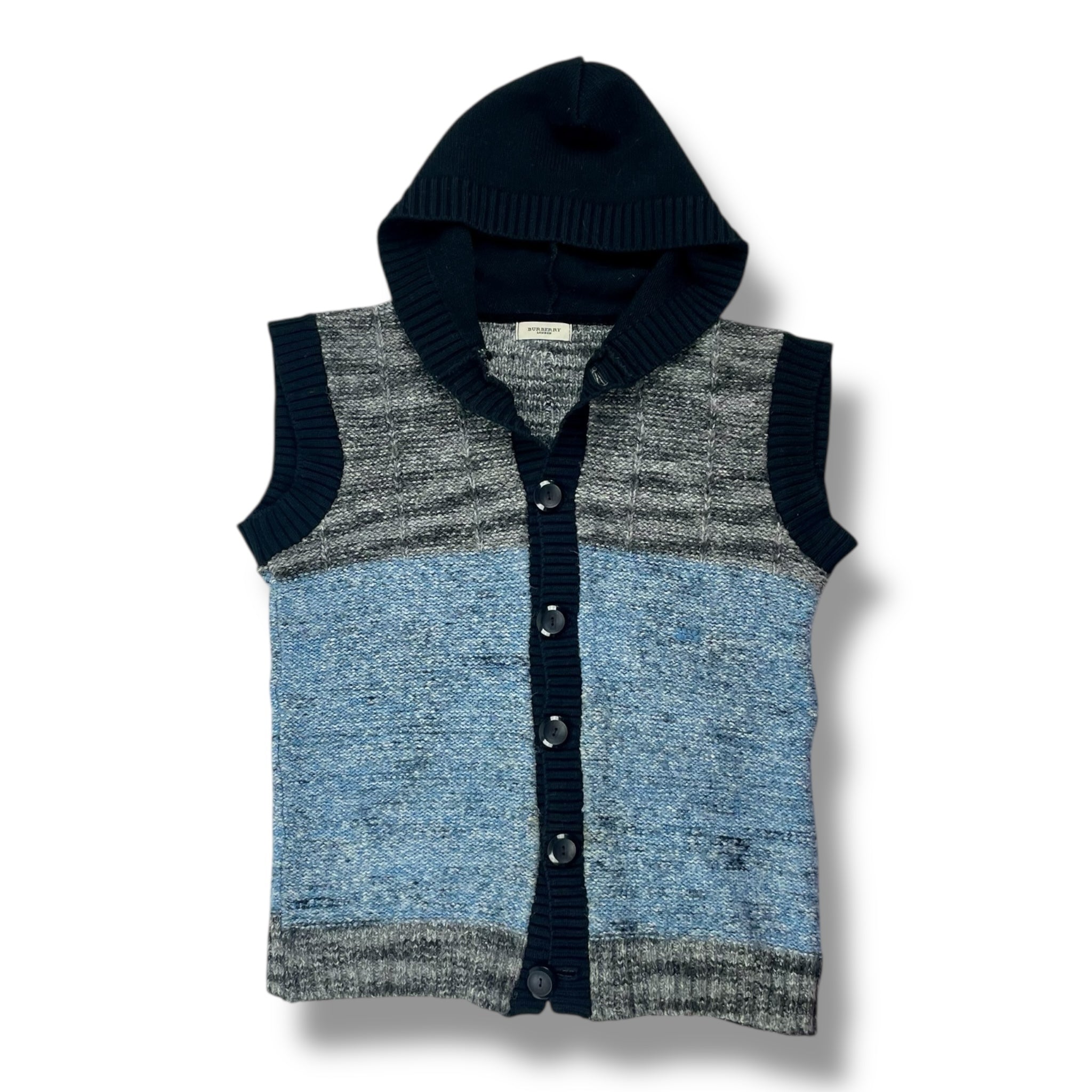 Vintage Burberry London Knitted Vest