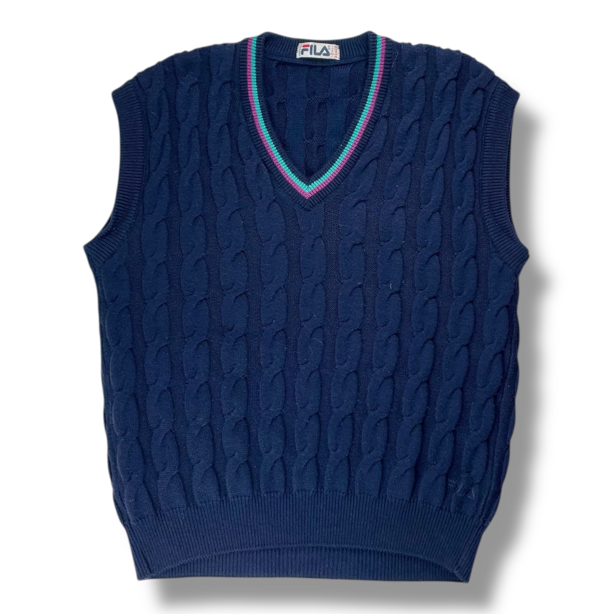 Vintage Fila Slipover Vest