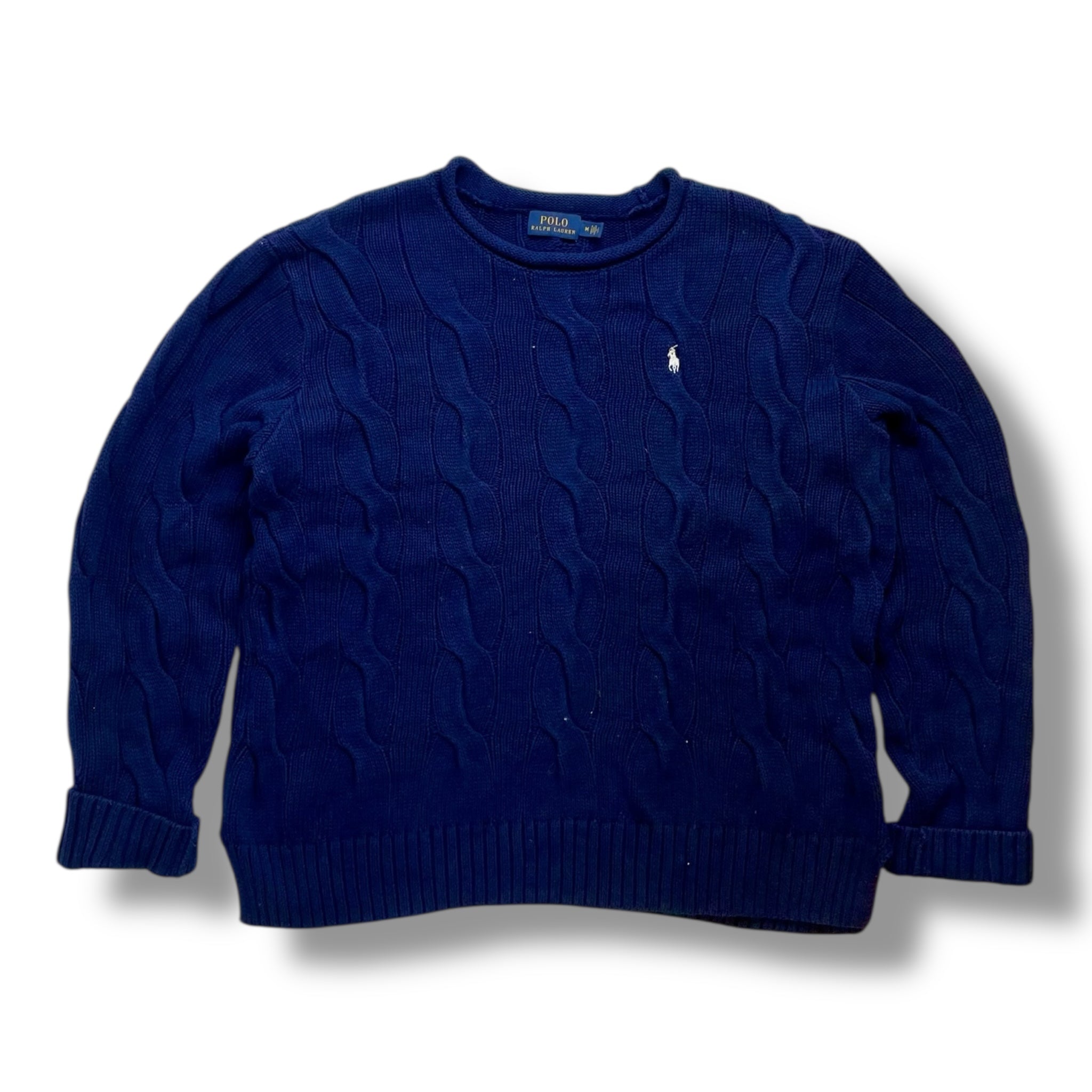 Vintage Ralph Lauren Cable Crew Neck Knit
