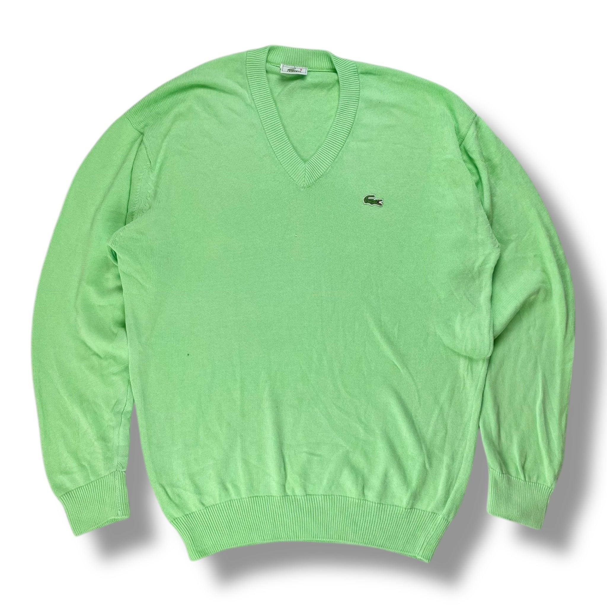 Vintage 90s Lacoste V-neck Knit