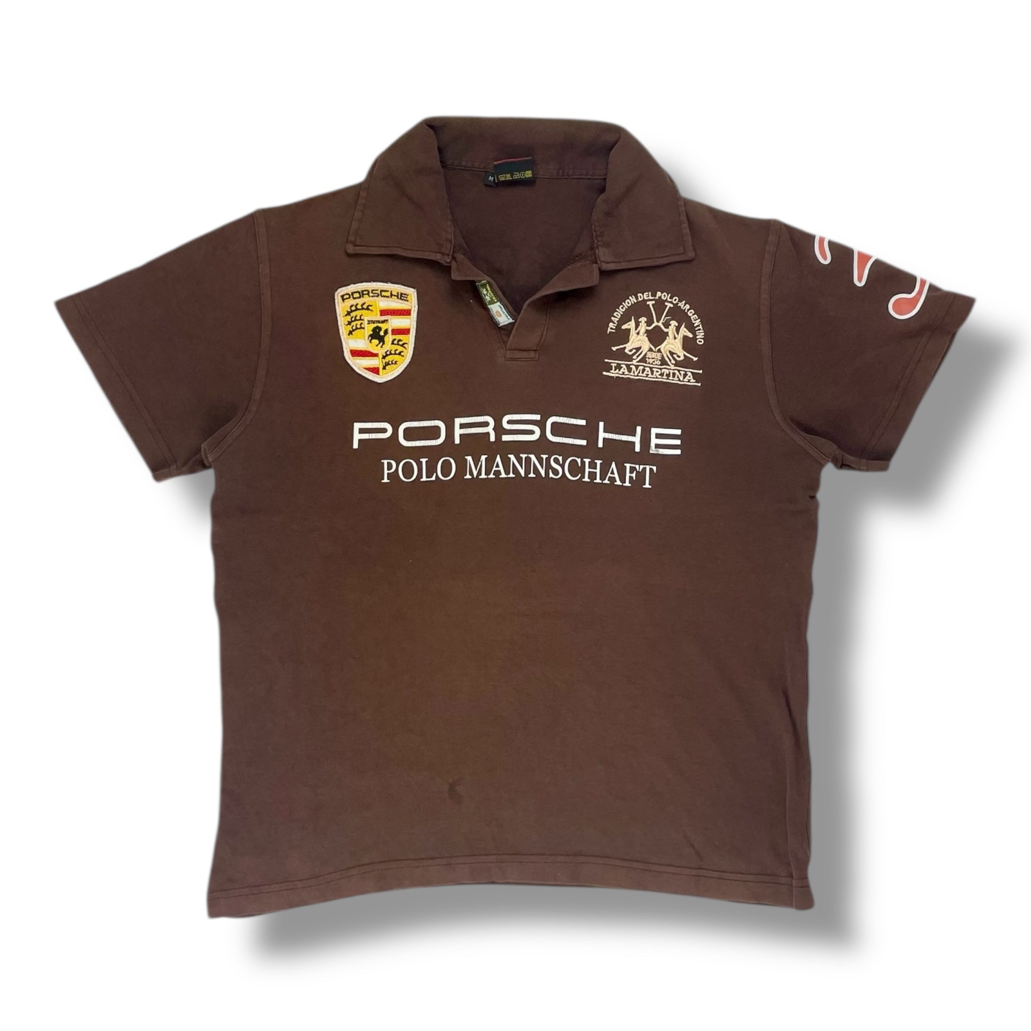 Vintage La Martina Porsche #3 Polo Shirt