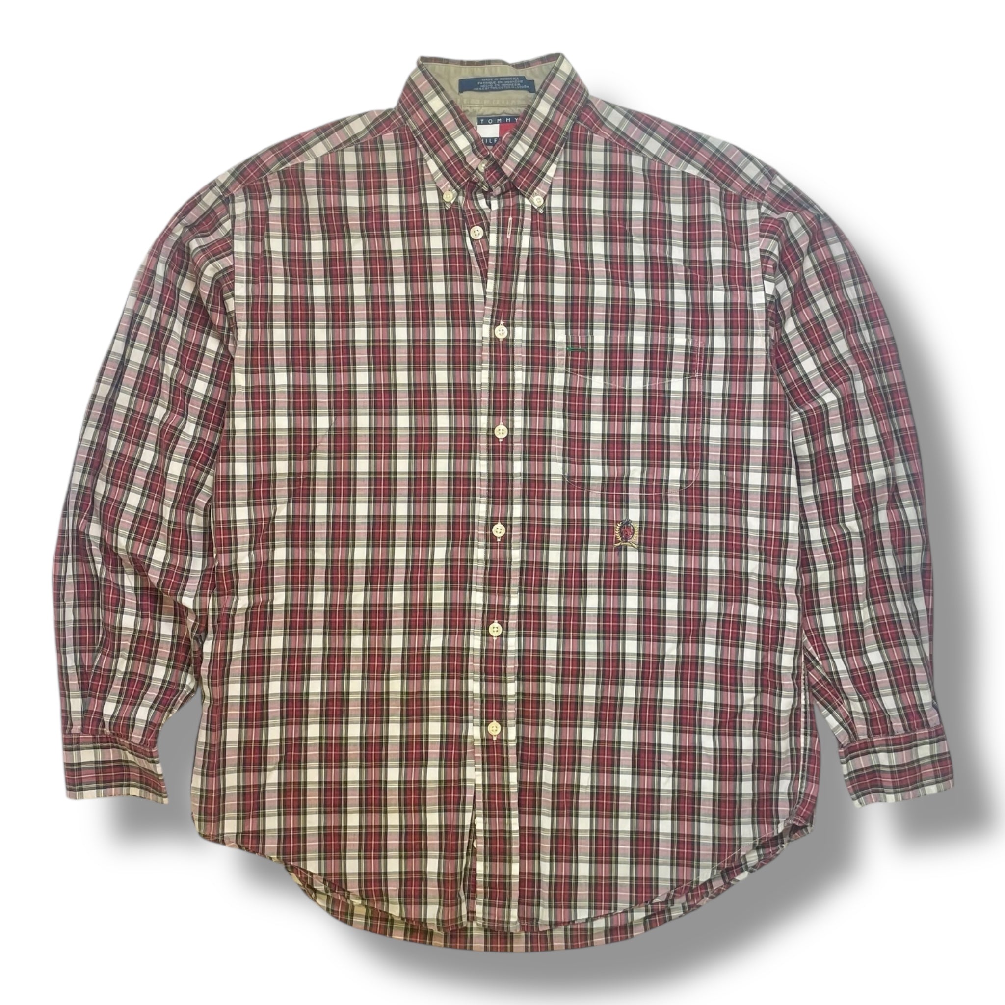 Vintage Plad Tommy Hilfiger Shirt