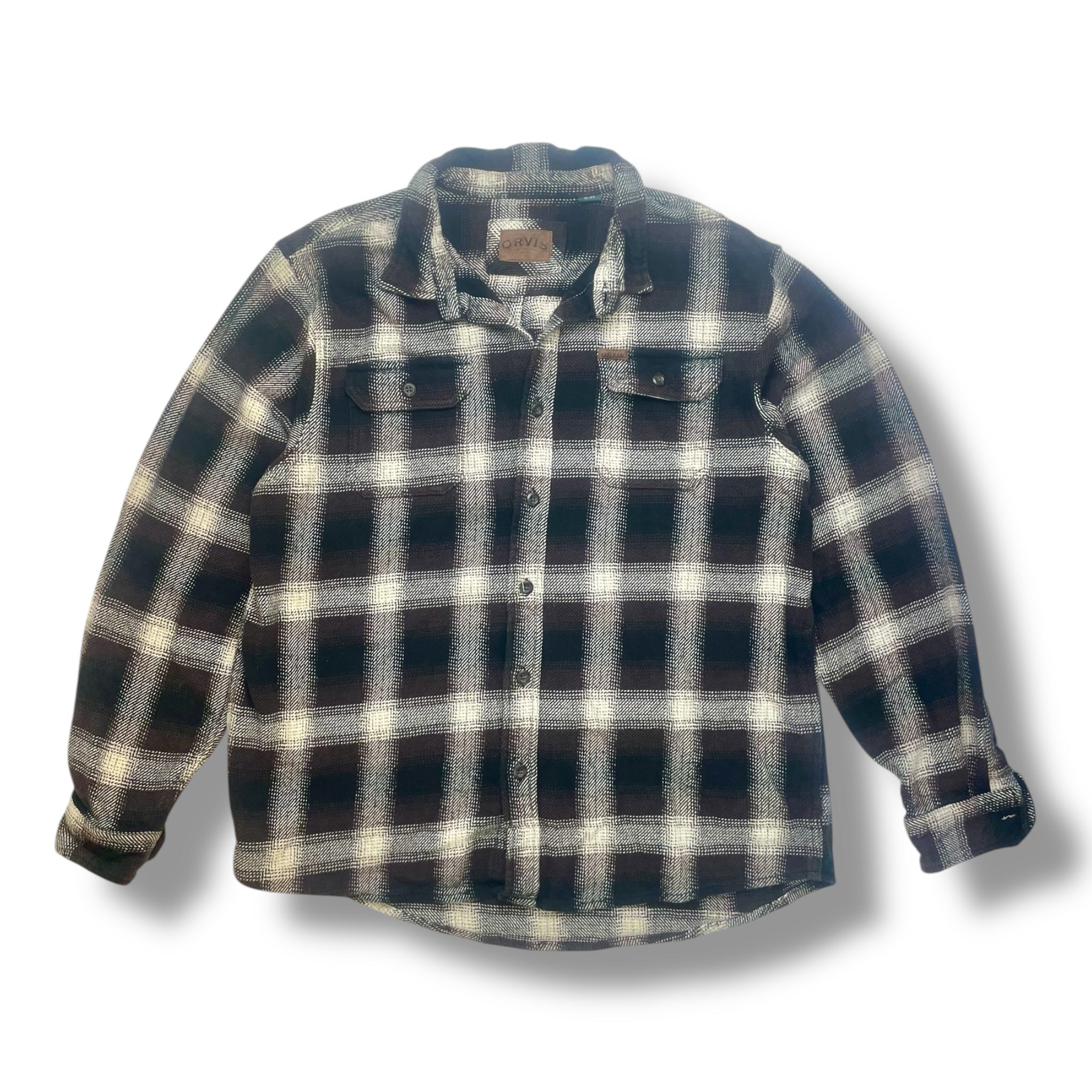 Vintage Orvis Flannel Shirt Heavy