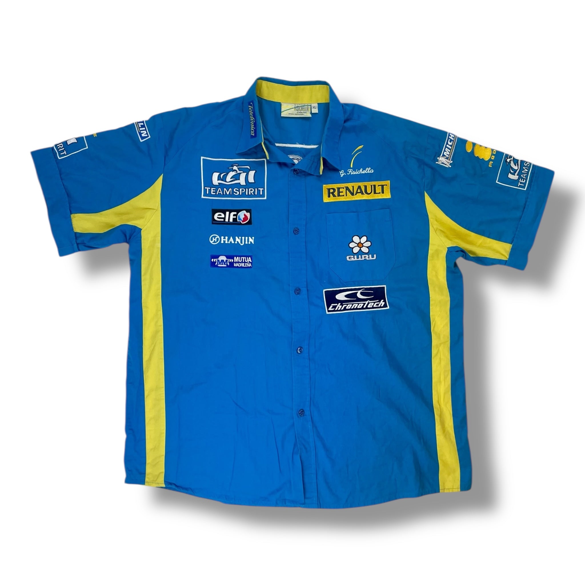 Vintage Guru Renault F1 Team Pit Crew Shirt