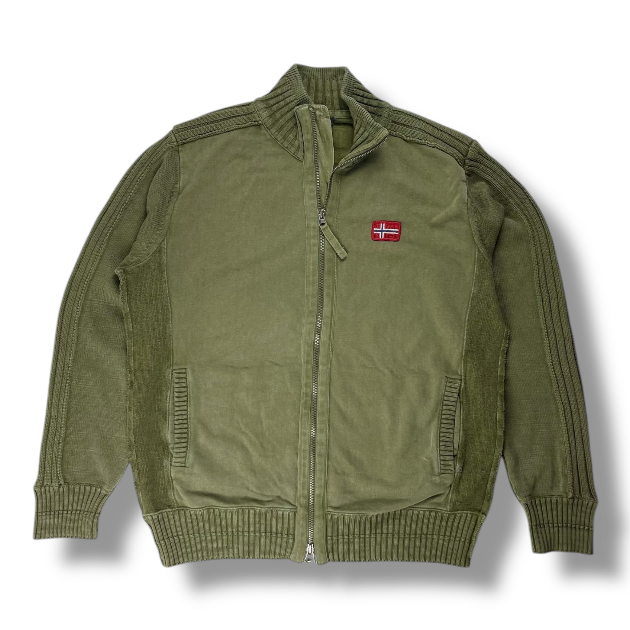 Vintage Napapijri Full Zip Cardigan