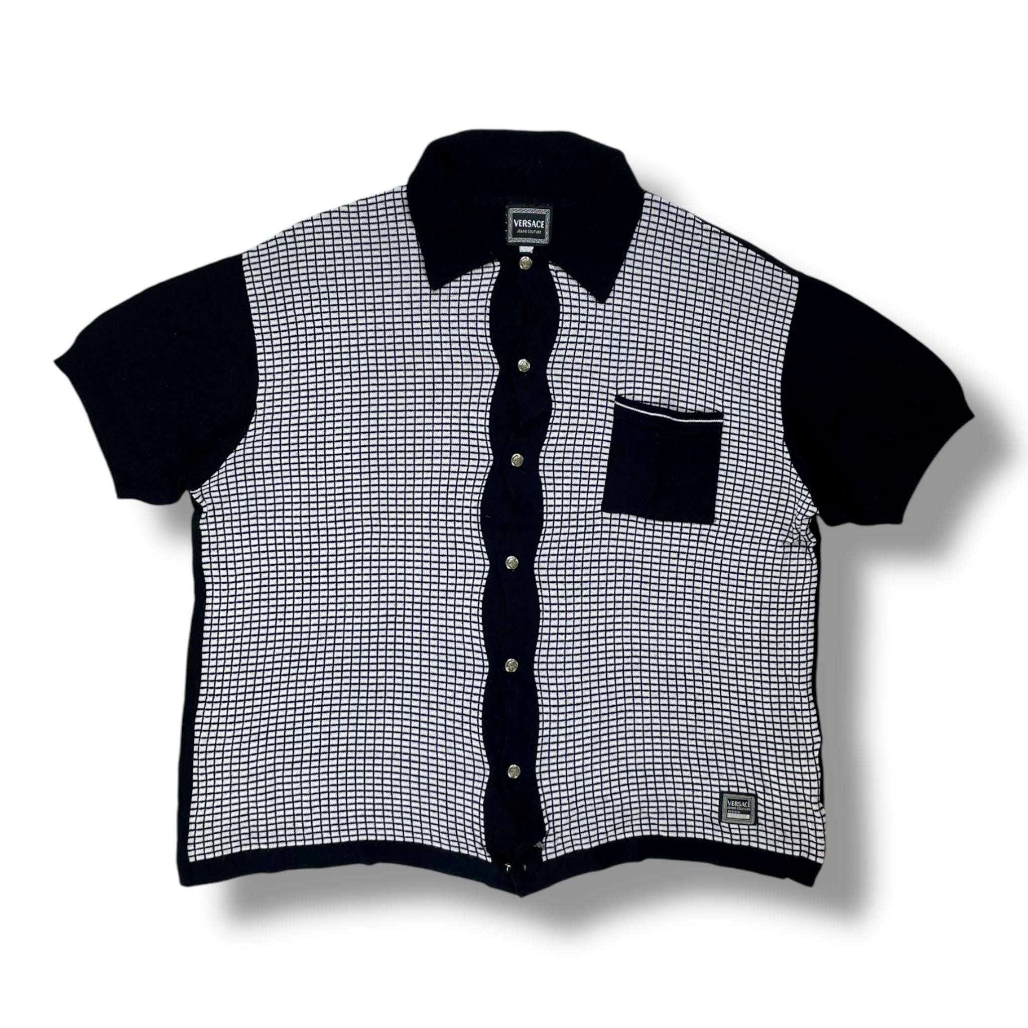 Vintage 90s Versace Jeans Couture Polo