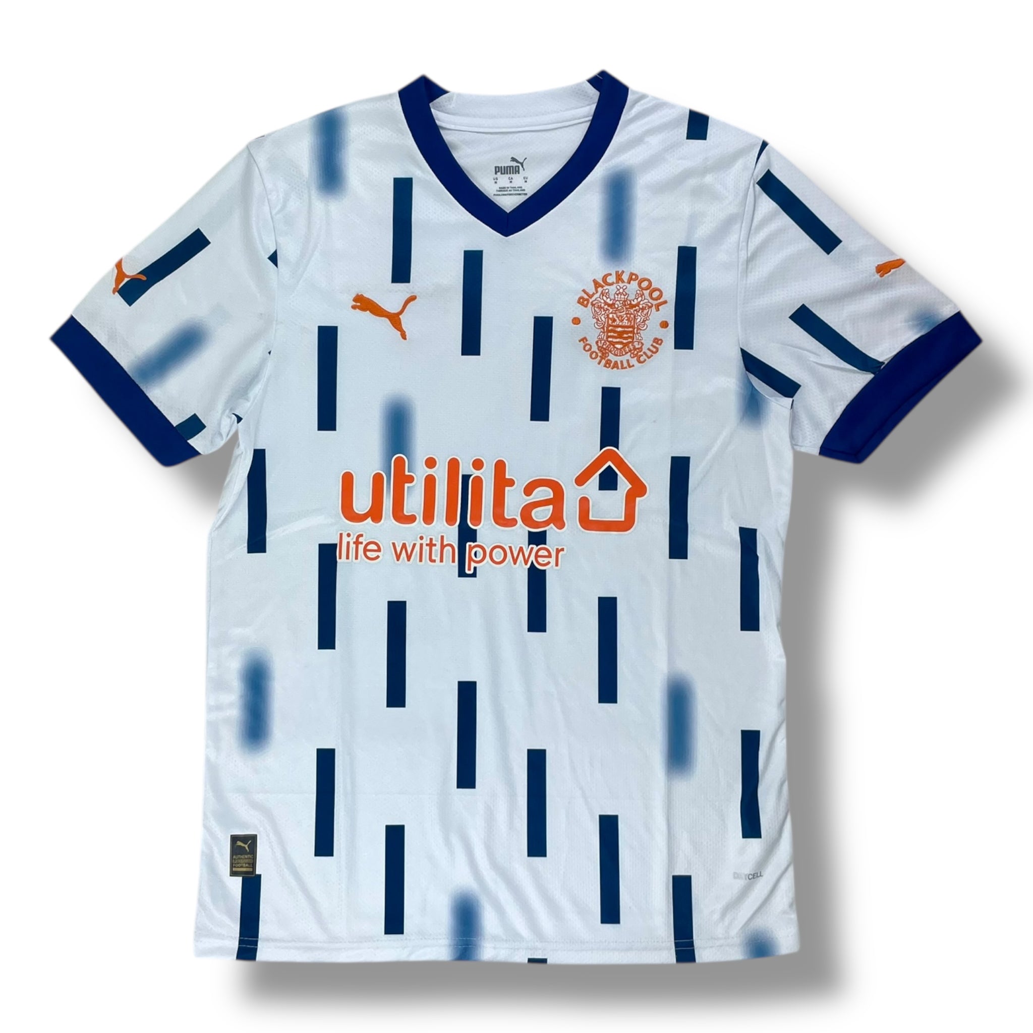 Vintage 22/23 Puma Blackpool FC Away Football Shirt
