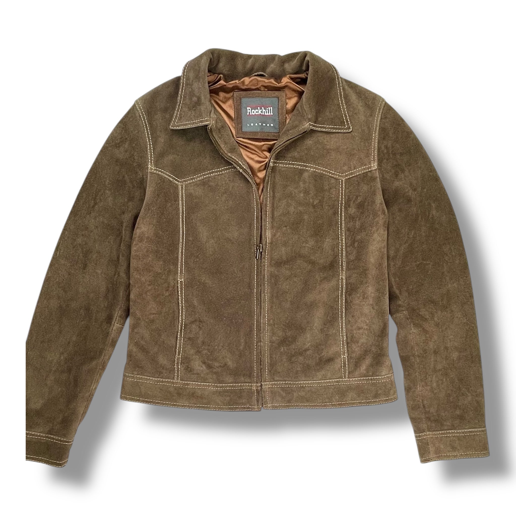 Vintage Suede Leather Jacket