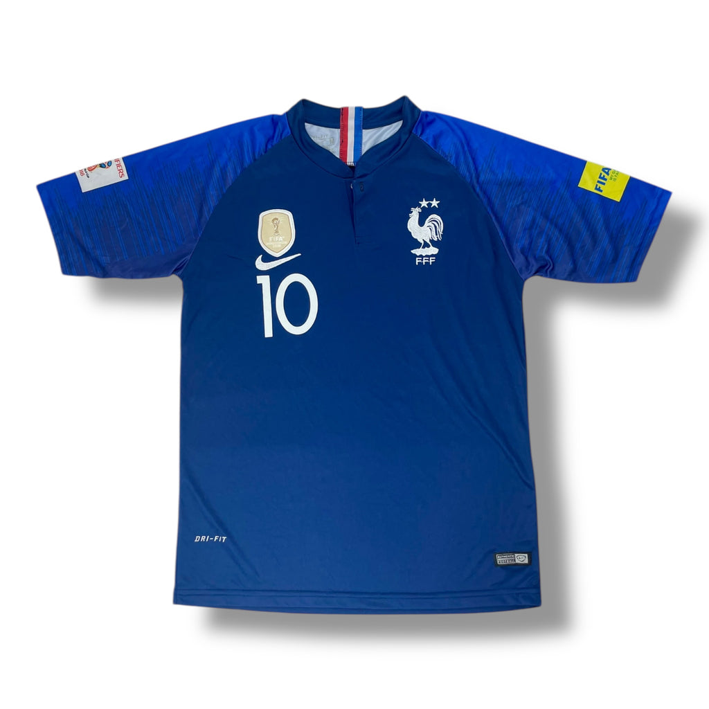 Vintage 2018 Kylian Mbappe - France Football Shirt