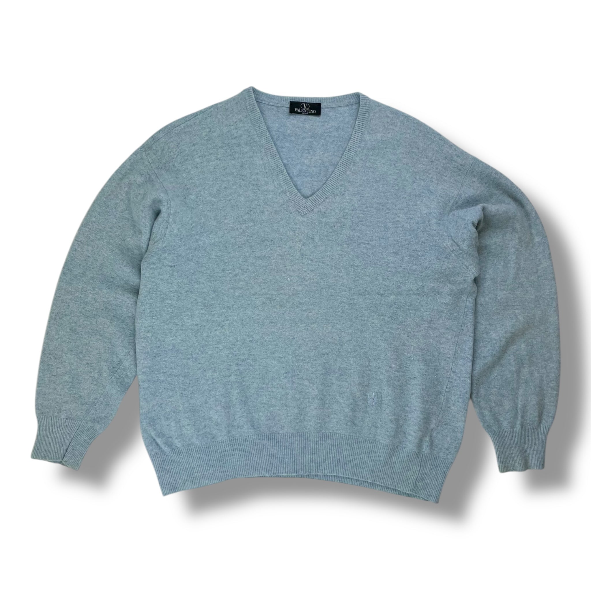 Vintage Valentino V-Neck Knit