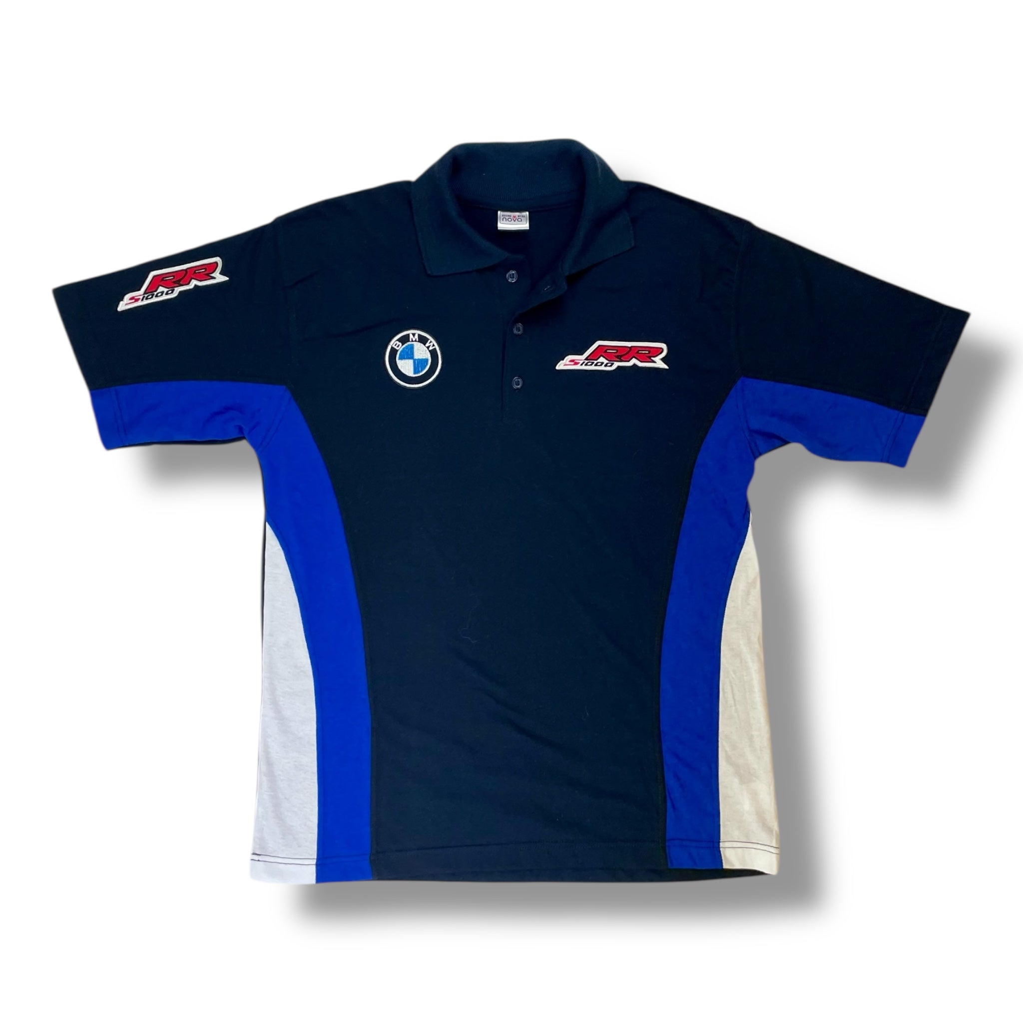 Vintage BMW Motorcycle Racing Team Polo Shirt