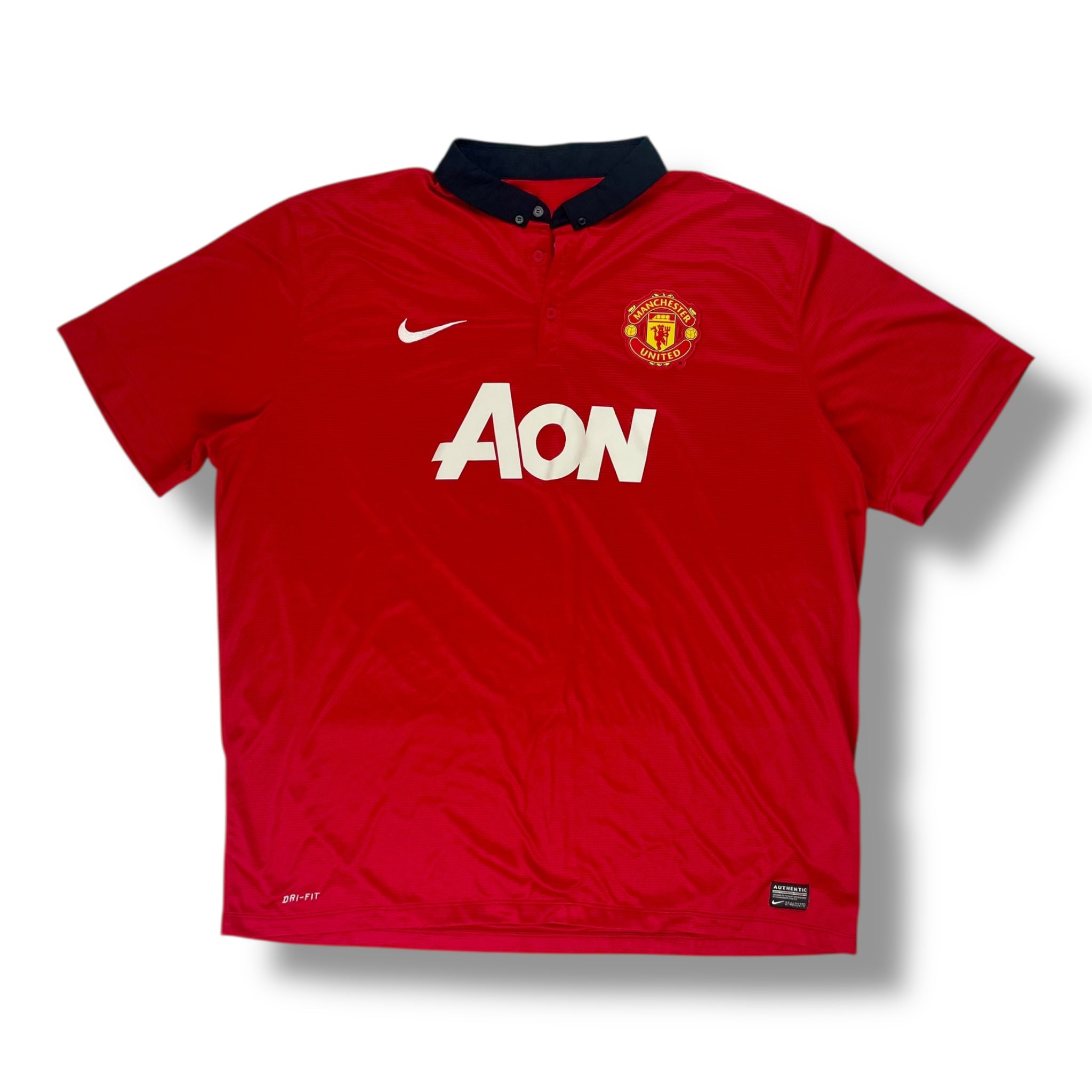 Vintage 13-14 Manchester United Football Shirt