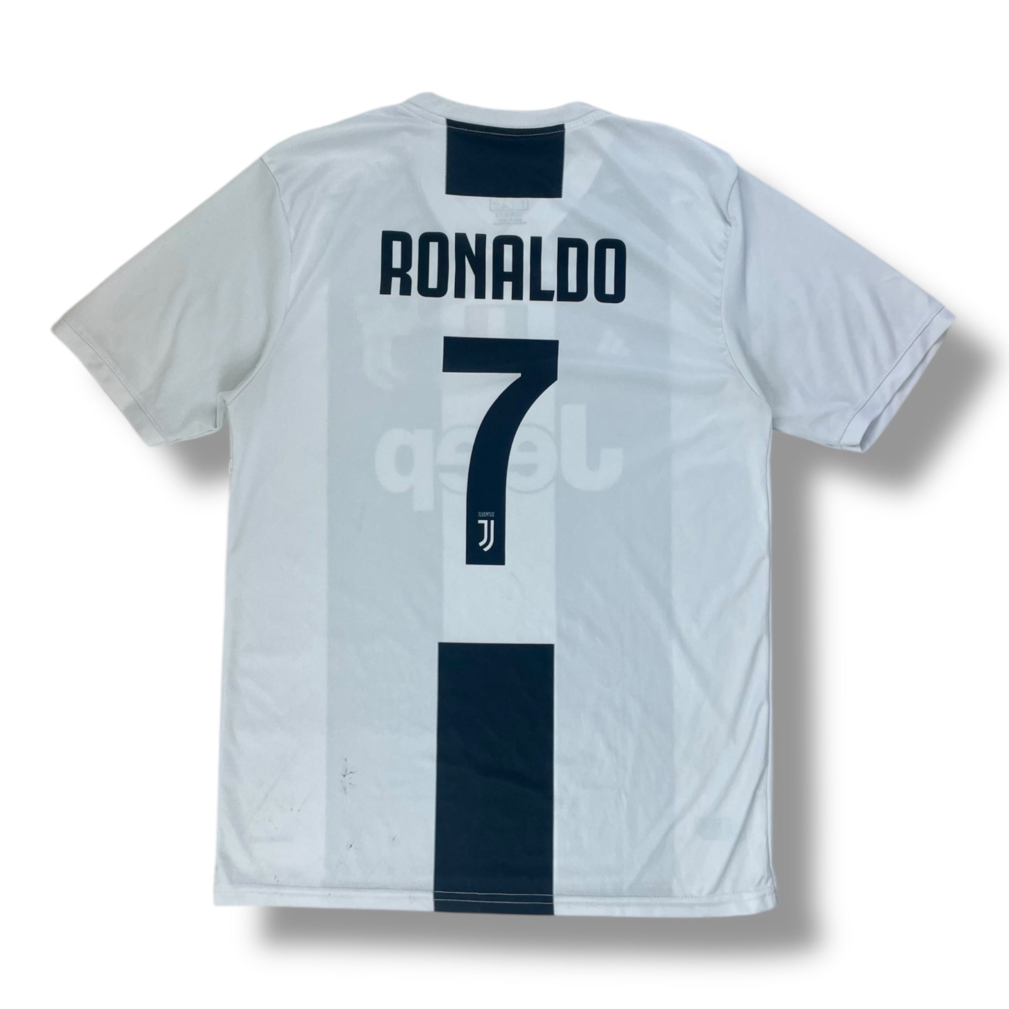Vintage 18/19 Juventus #7 Ronaldo Authentic Football Shirt