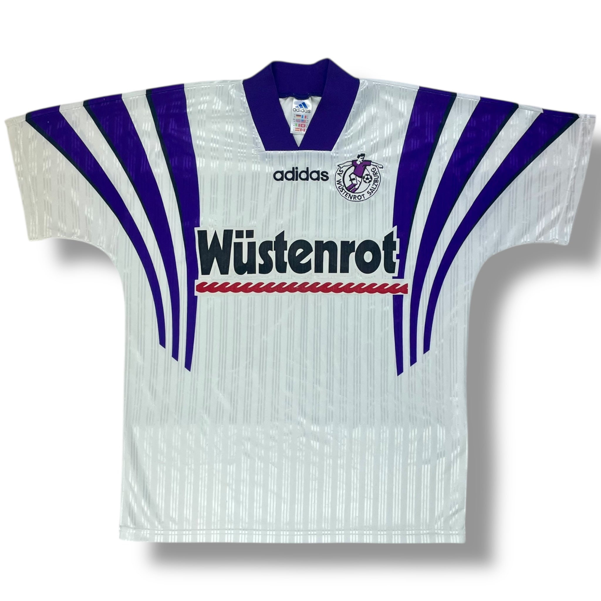 Vintage 97-98 Wustenrot Salzburg Football Shirt