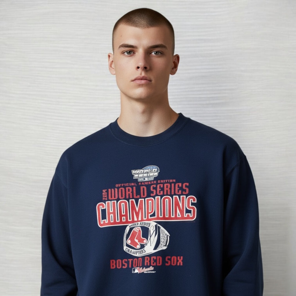 Vintage 04 Red Sox World Series Sweatshirt