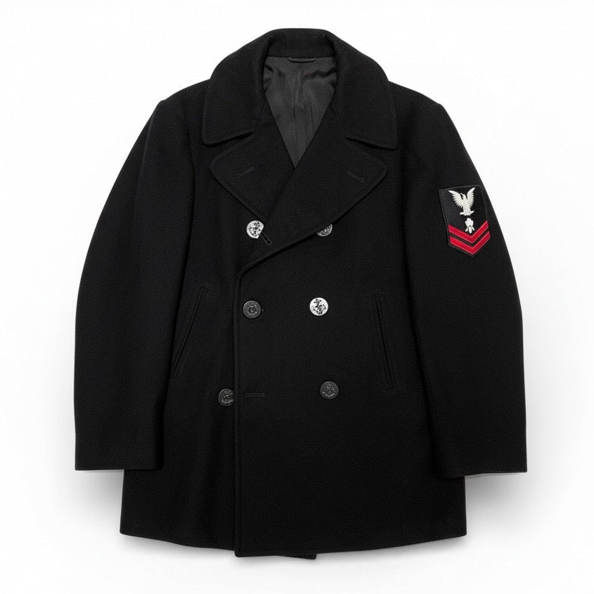 Vintage US Navy Peacoat, 1980s