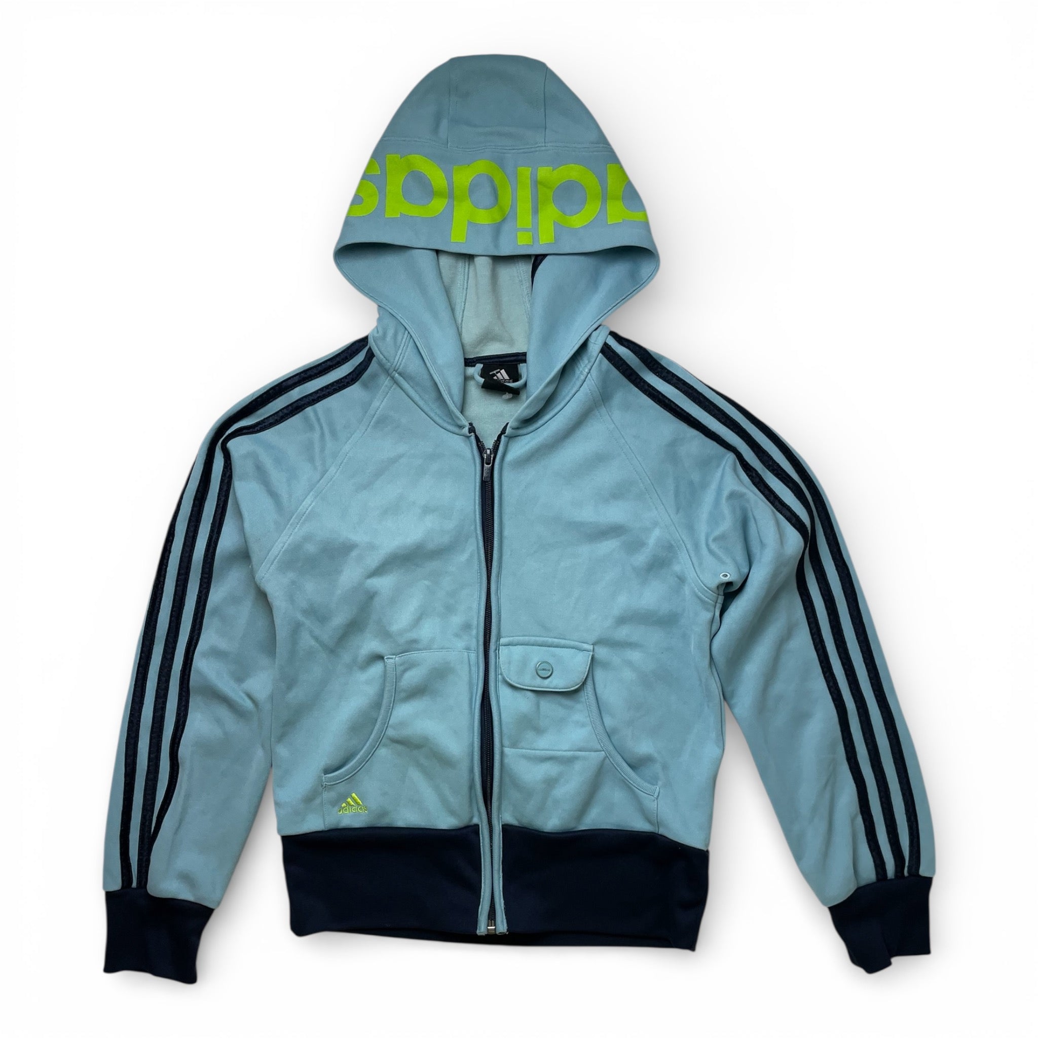 Vintage Adidas Full Zip Hoodie Tracksuit Jacket