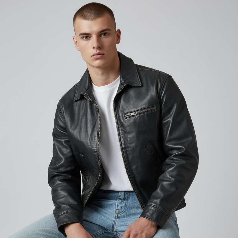 Vintage Levis Leather Jacket