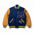 Vintage Spartans Varsity Letterman Jacket