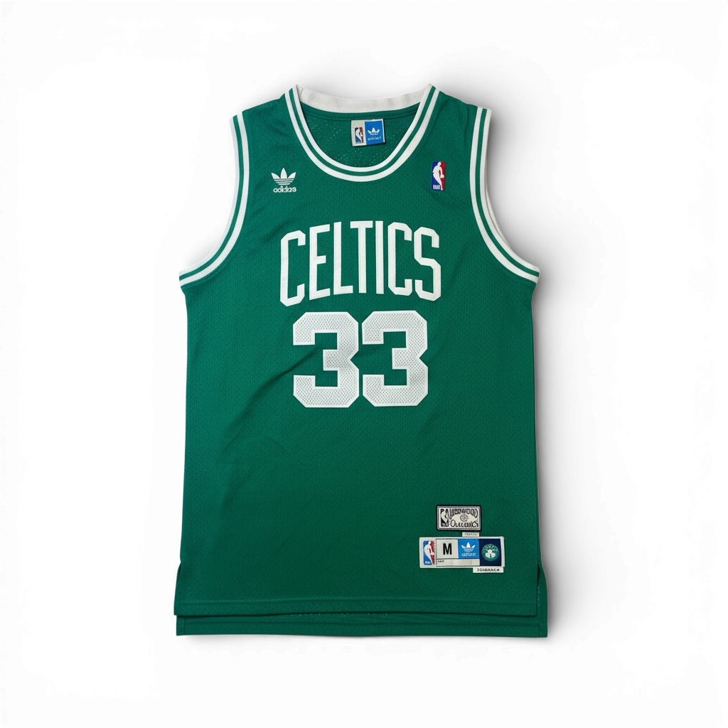 Vintage Adidas Larry Bird Celtics Hardwood Classics Jersey