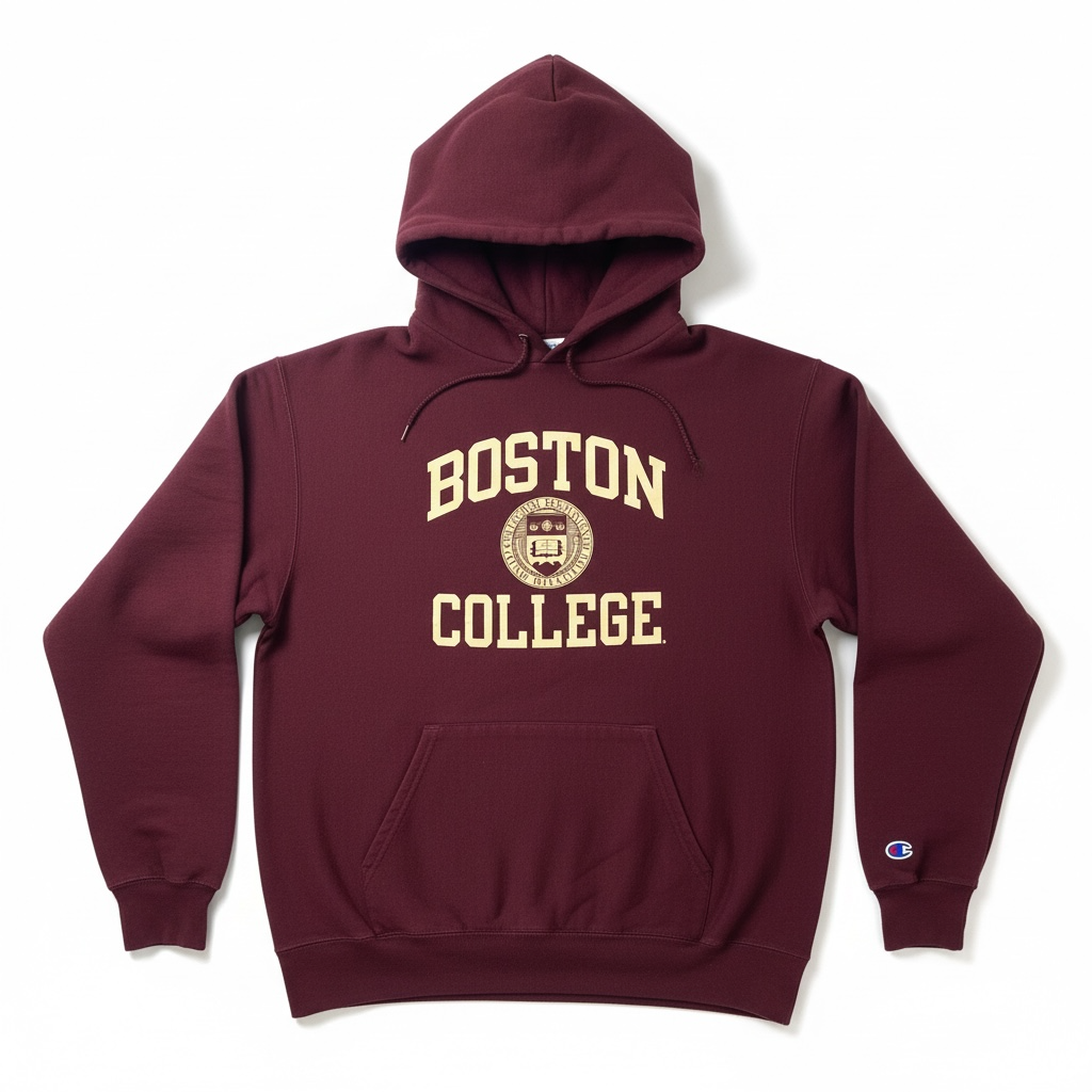Vintage Boston College Champion Hoodie
