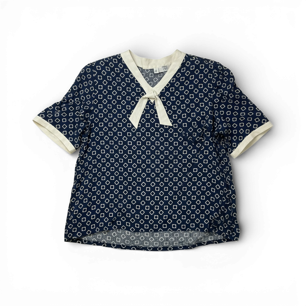 Vintage Valentino V-Neck Blouse