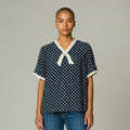 Vintage Valentino V-Neck Blouse