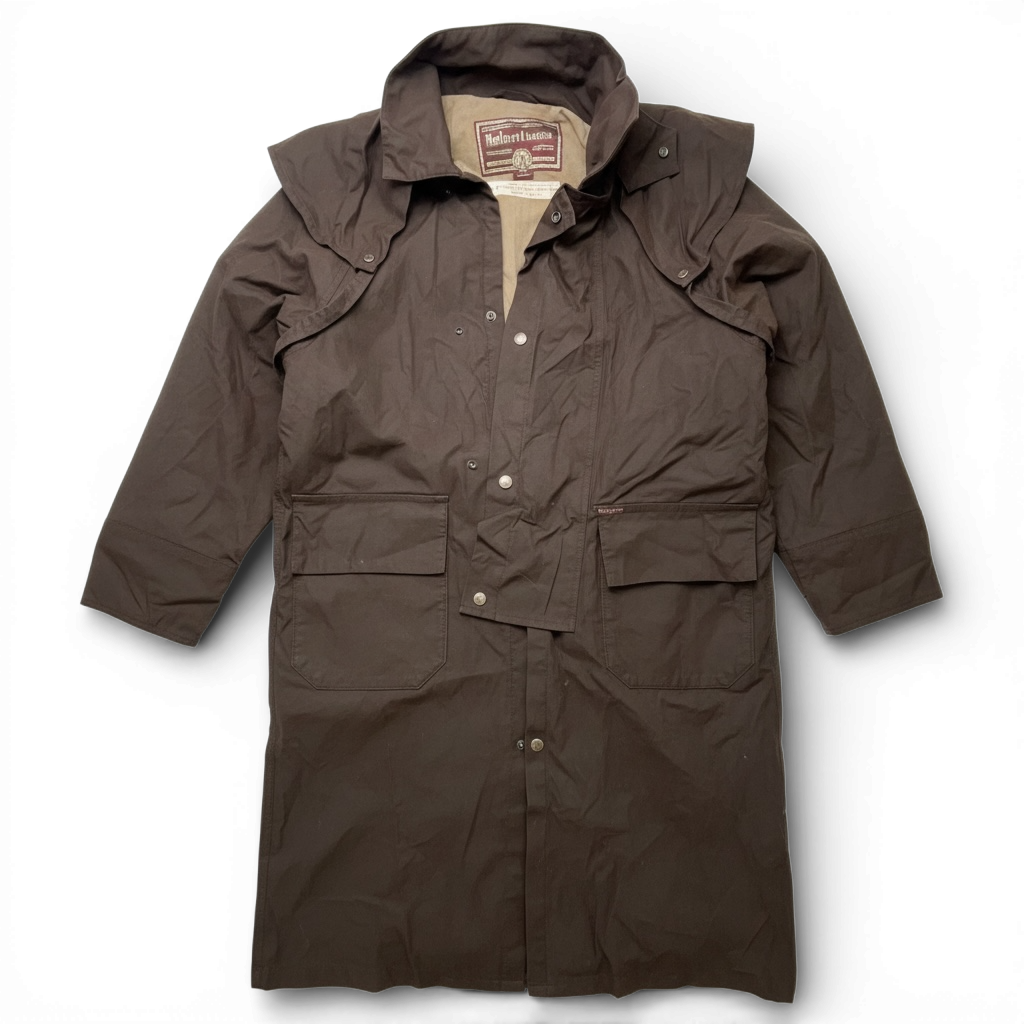 Vintage Marlboro Classics Oilskin Coat