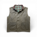 Vintage Waxed Cotton Gilet