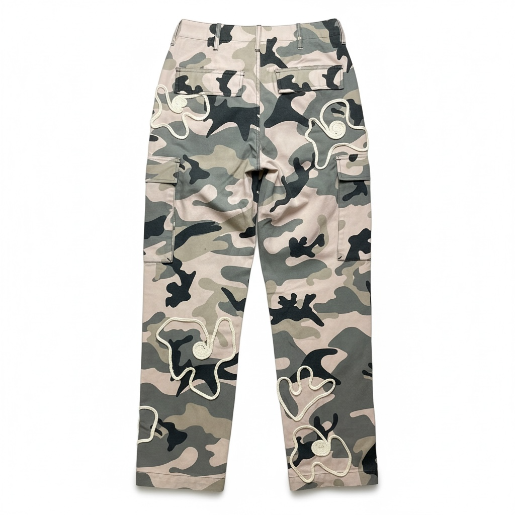 Portayal x 12oz Vintage Upcycled Camo Pants