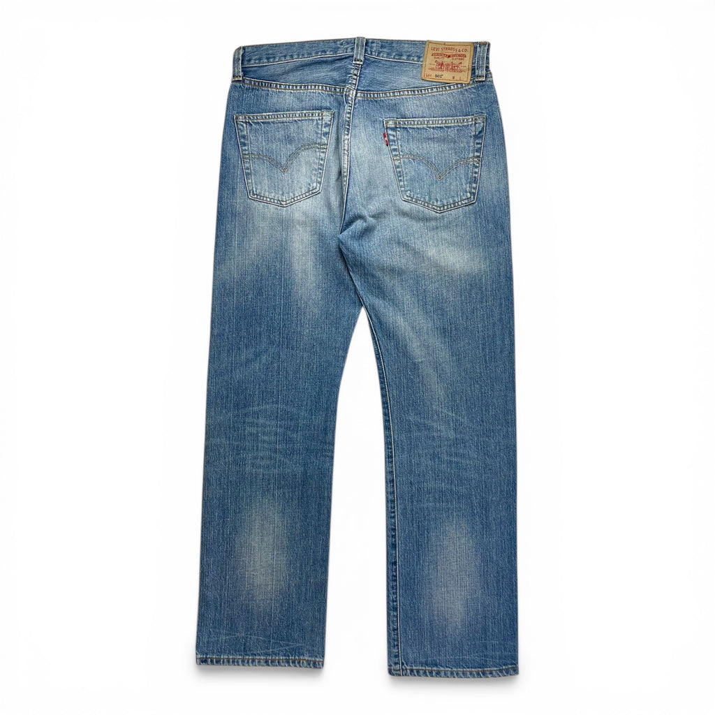 Vintage 1947 levis repreduction 501 selvedge denim Jeans