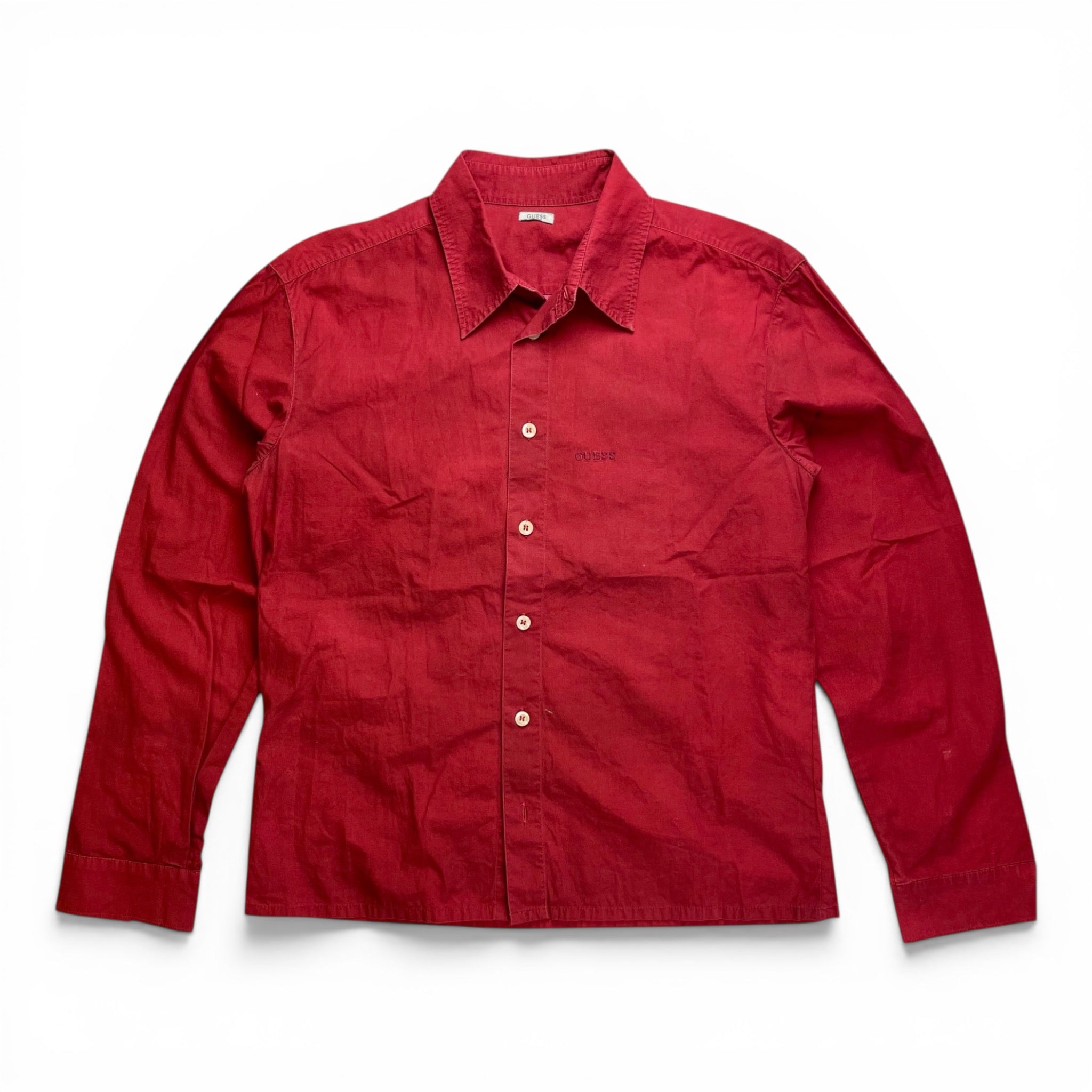 Portayal x 12oz Vintage Upcycled embroidered Guess Shirt