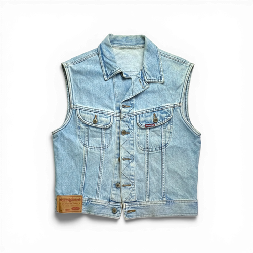Portrayal x 12 oz Vintage Upcycled Denim Vest