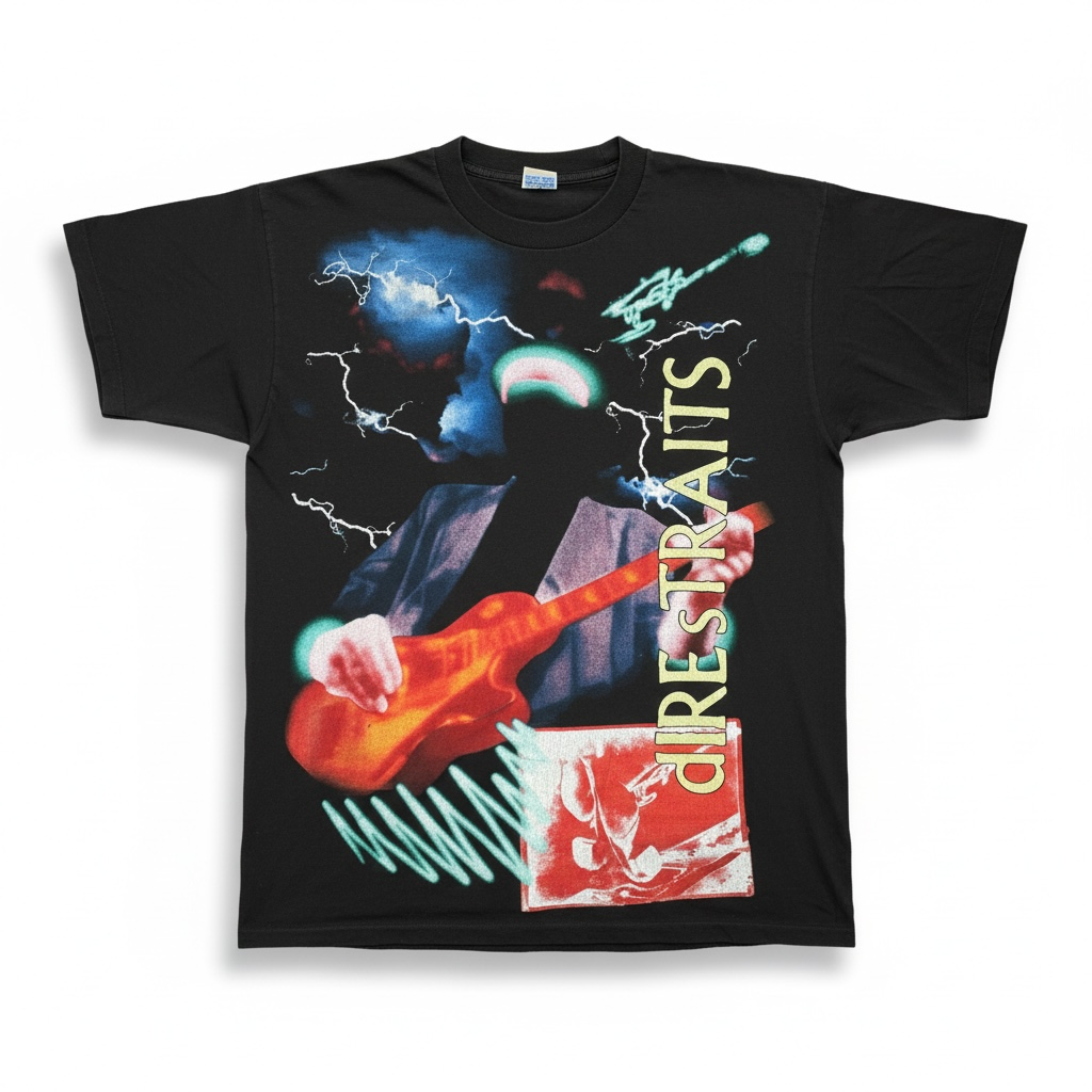 Vintage Single Stitch Dire Straits Tour T-Shirt