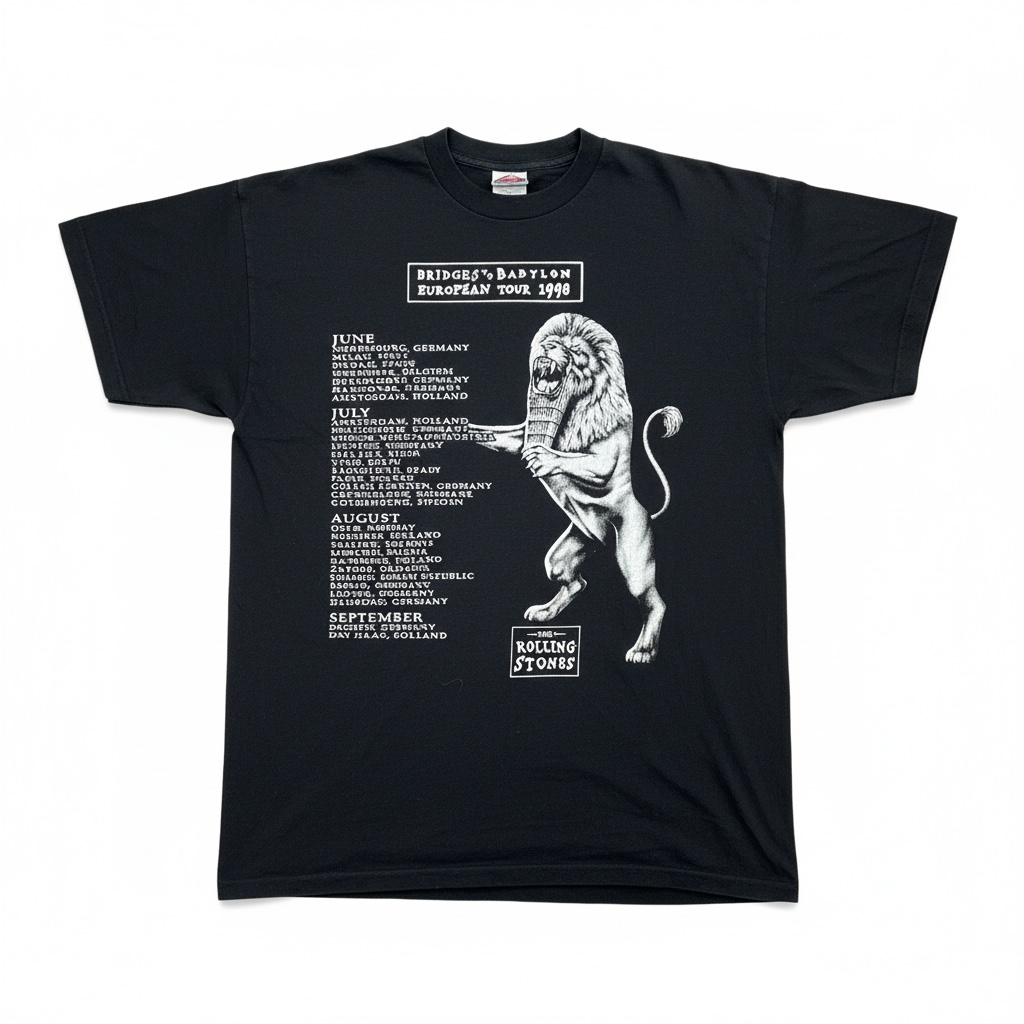 Vintage 97 Single Stitch Rolling Stones Tour T-Shirt