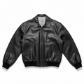 Vintage Leather Bomber Jacket
